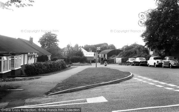 Photo of Digswell, Adele Avenue And Harmer Green Lane c.1960
