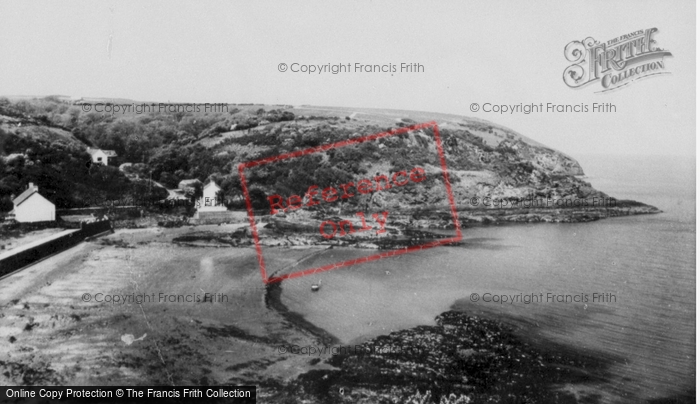 Photo of Dinas Cross, Cwm Yr Eglwys Beach c.1960