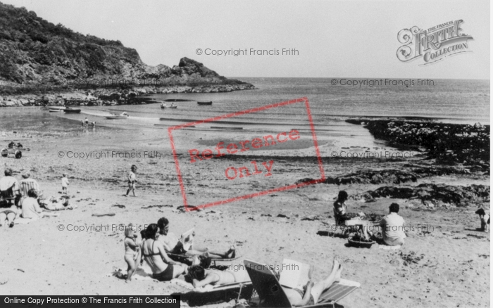 Photo of Dinas Cross, Cwm Yr Eglwys Beach c.1960