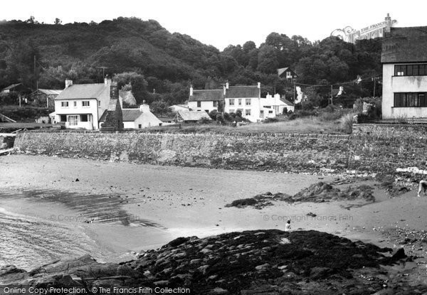 Photo of Dinas Cross, Cwm Yr Eglwys c.1960