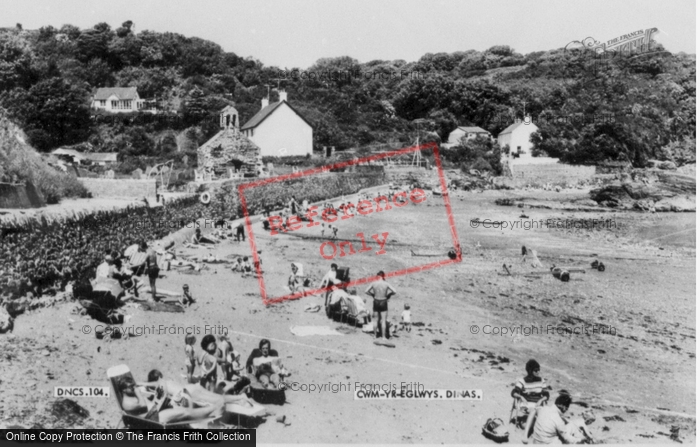 Photo of Dinas Cross, Cwm Yr Eglwys c.1960