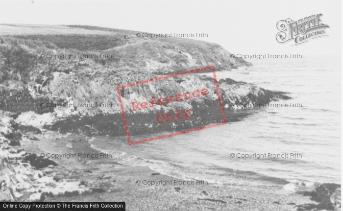 Photo of Dinas Cross, Dinas Head c.1955