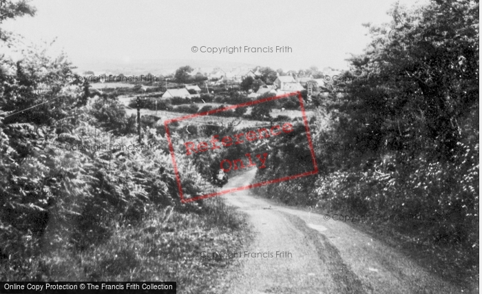 Photo of Dinas Cross, From The Hills c.1960