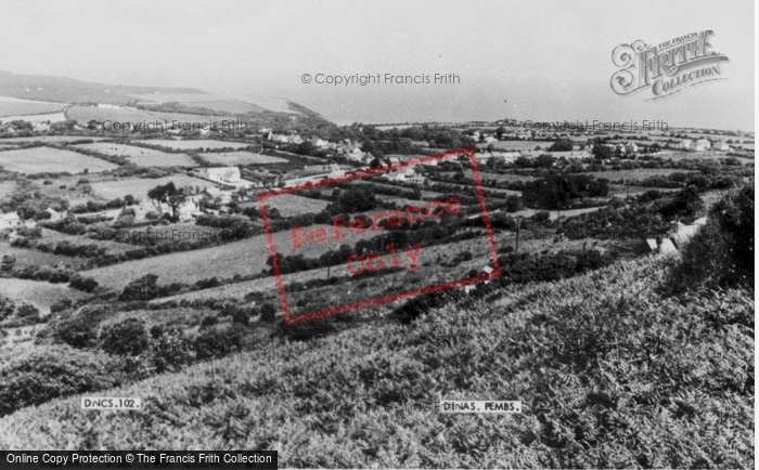 Photo of Dinas Cross, General View c.1960