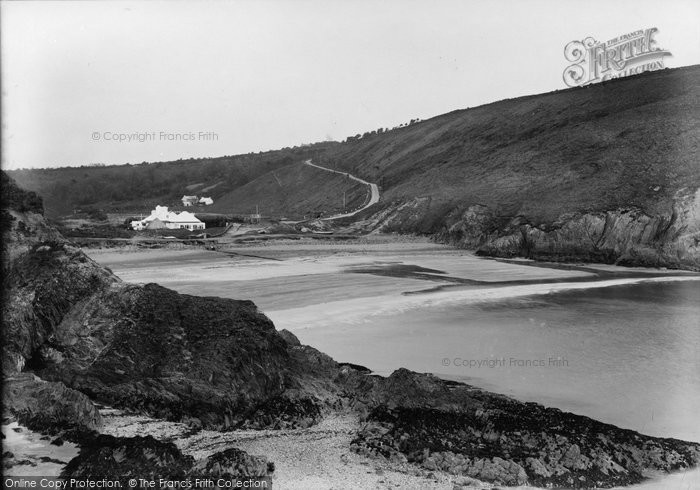 Photo of Dinas Cross, Pwllgwaelod Bay c.1955