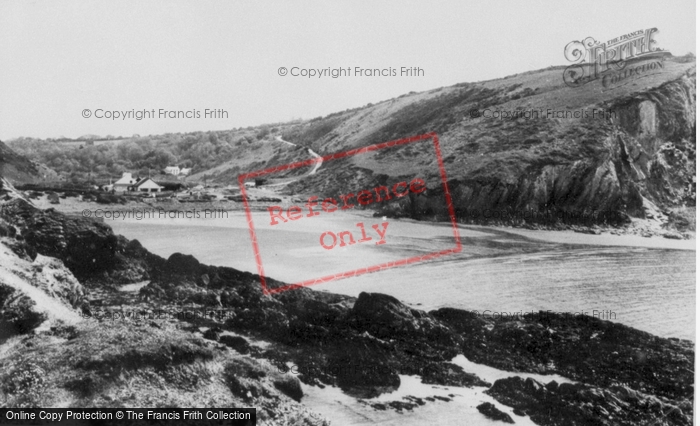 Photo of Dinas Cross, Pwllgwaelod Beach c.1960