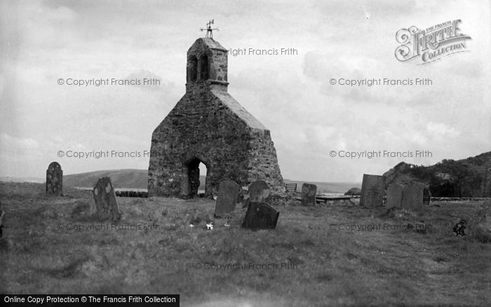 Photo of Dinas Cross, Remains Of St Brychan's Church c.1930