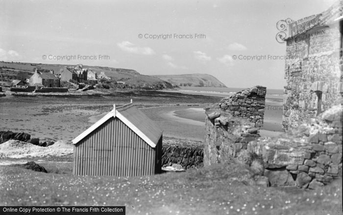 Photo of Dinas Cross, The Estuary And Dinas Head c.1930