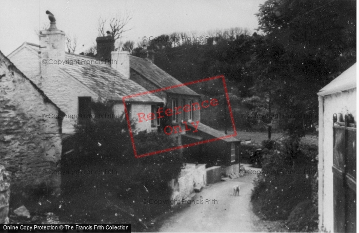 Photo of Dinas Cross, The Village c.1955