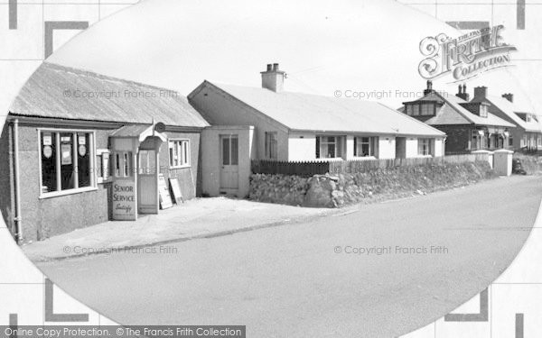 Photo of Dinas Dinlle, Bay Stores c.1955