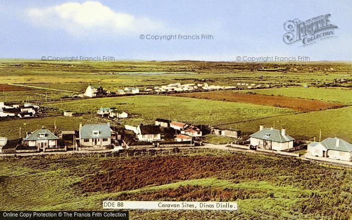 Photo of Dinas Dinlle, Caravan Sites c.1960