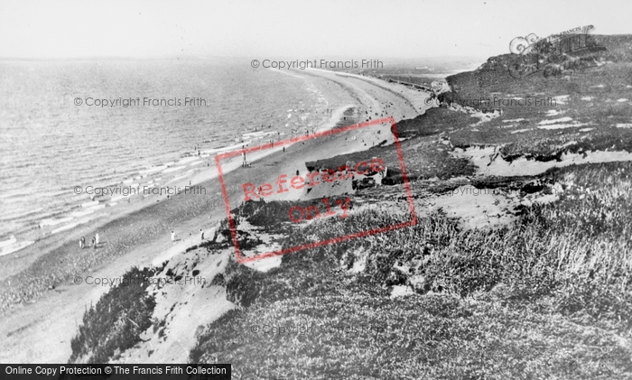 Photo of Dinas Dinlle, From The Cliffs c.1955