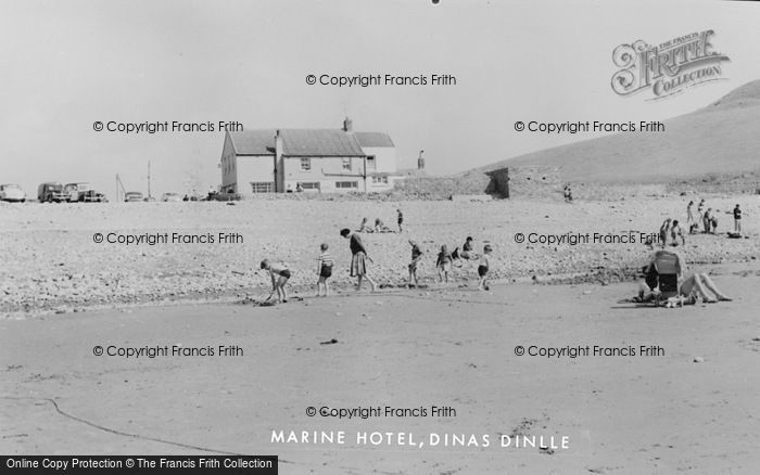 Photo of Dinas Dinlle, Marine Hotel c.1960