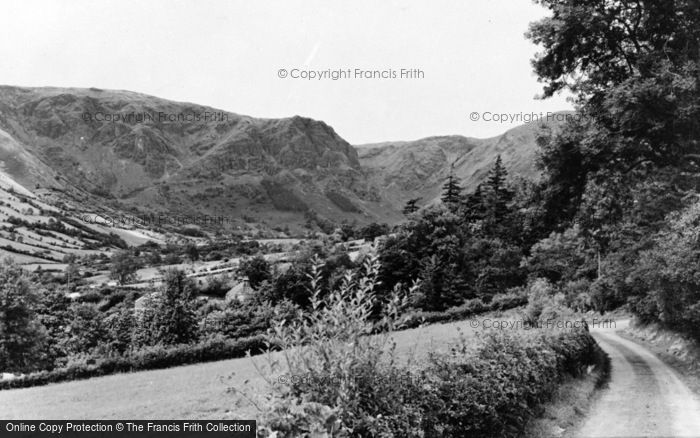 Photo of Dinas Mawddwy, Cywarch Valley c.1965