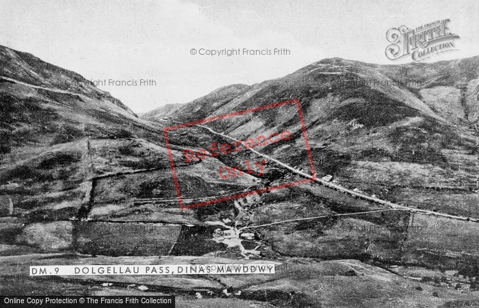 Photo of Dinas Mawddwy, Dolgellau Pass c.1950