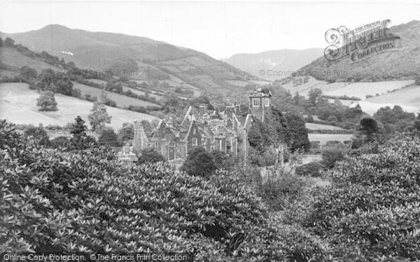 Photo of Dinas Mawddwy, General View c.1955