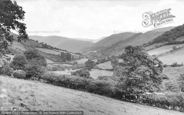 Photo of Dinas Mawddwy, General View c.1955