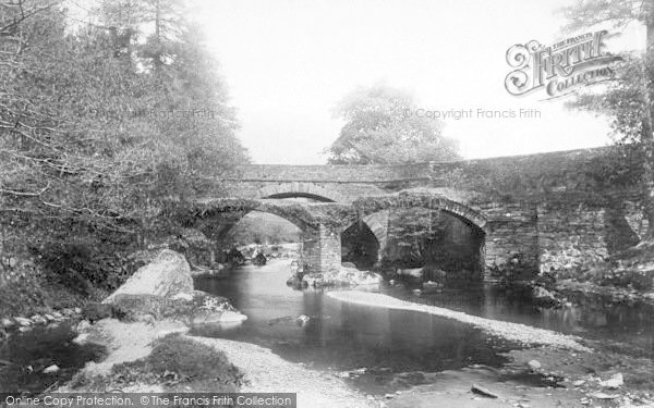 Photo of Dinas Mawddwy, The Bridges 1896