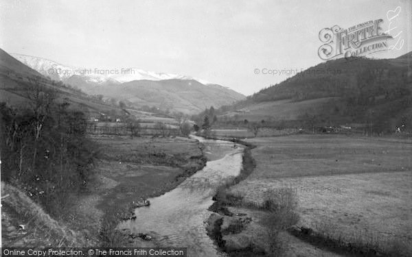 Photo of Dinas Mawddwy, The Valley c.1955