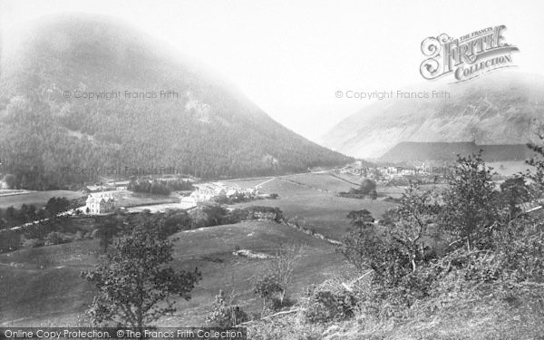 Photo of Dinas Mawddwy, Village 1896