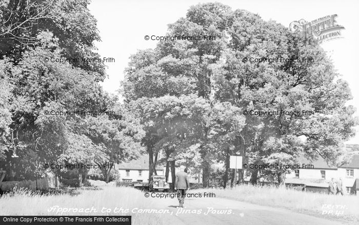 Photo of Dinas Powis, Approach To The Common c.1955