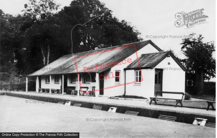 Photo of Dinas Powis, Bowls Pavilion c.1955