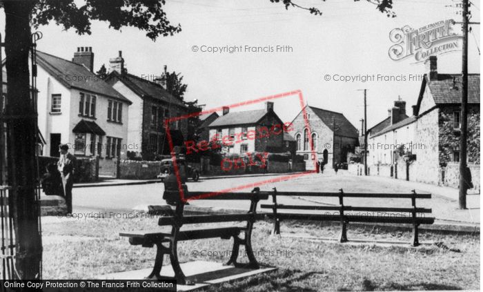Photo of Dinas Powis, Highwalls Road c.1955