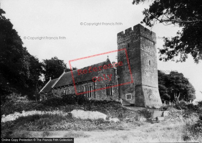 Photo of Dinas Powis, St Andrew's Church c.1950