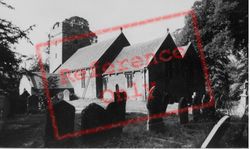 St Andrew's Major Church c.1960, Dinas Powis