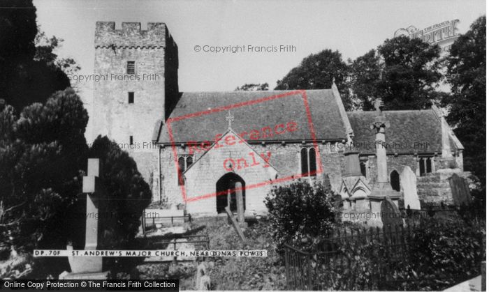 Photo of Dinas Powis, St Andrew's Major Church c.1960