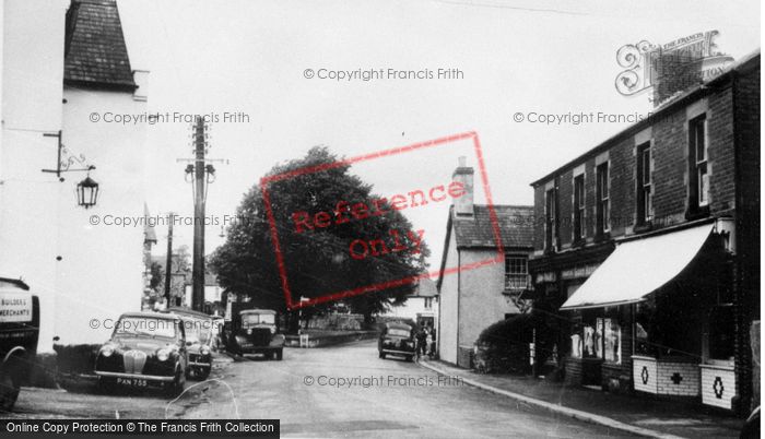 Photo of Dinas Powis, Station Road c.1955