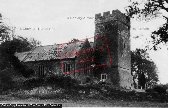 Photo of Dinas Powis, The Church c.1955