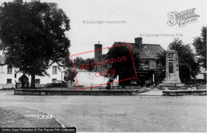 Photo of Dinas Powis, The Square c.1955