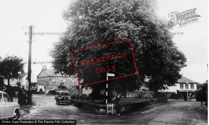 Photo of Dinas Powis, The Square c.1955