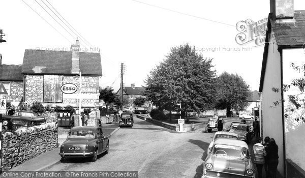 Photo of Dinas Powis, the Square c1960