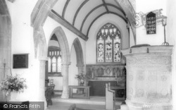The Parish Church Interior c.1965, Dinder