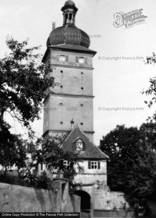 Photo of Dinkelsbuhl, Seringen Gate c.1939