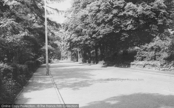 Photo of Disley, Buxton Road West c.1965