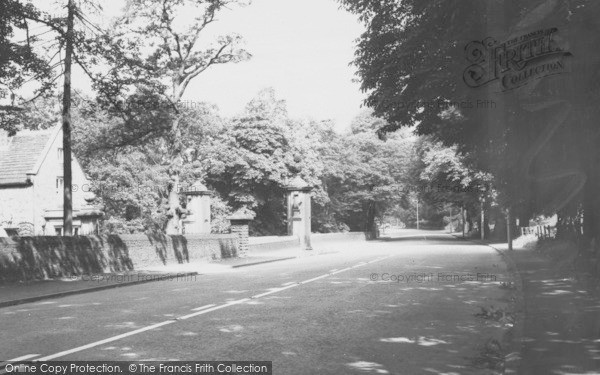 Photo of Disley, Entrance To Lyme Park, Buxton Road West c.1965
