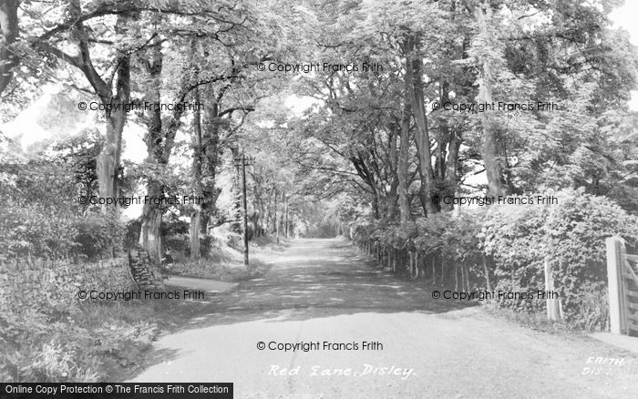 Photo of Disley, Red Lane c.1960