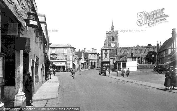 Photo of Diss, Market Place 1925