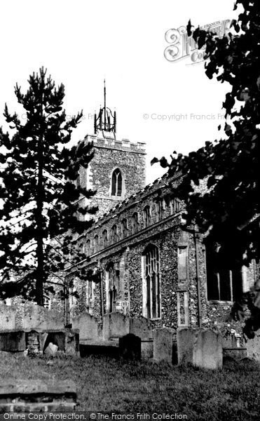 Photo of Diss, St Mary's Church c.1955