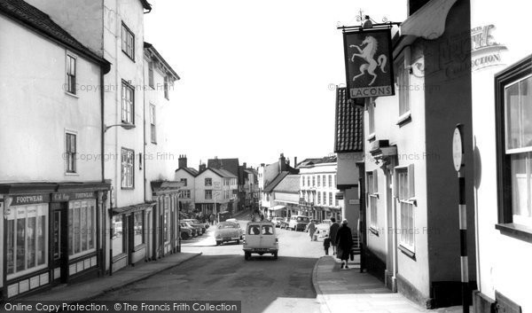 Photo of Diss, The Market Place c.1965