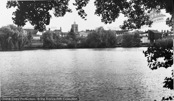 Photo of Diss, The Mere c.1960