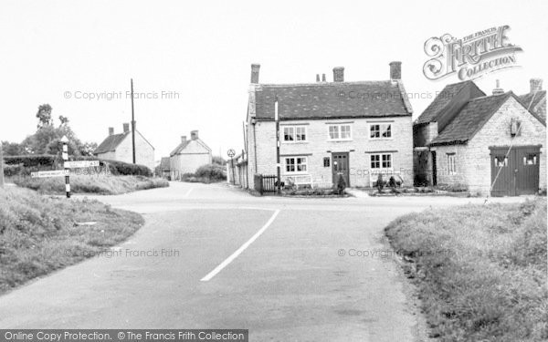 Photo of Ditcheat, Wraxhall Cross Roads c.1955