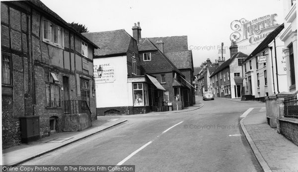 Photo of Ditchling, Cross Roads And High Street c.1960