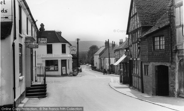 Photo of Ditchling, Cross Roads c.1960