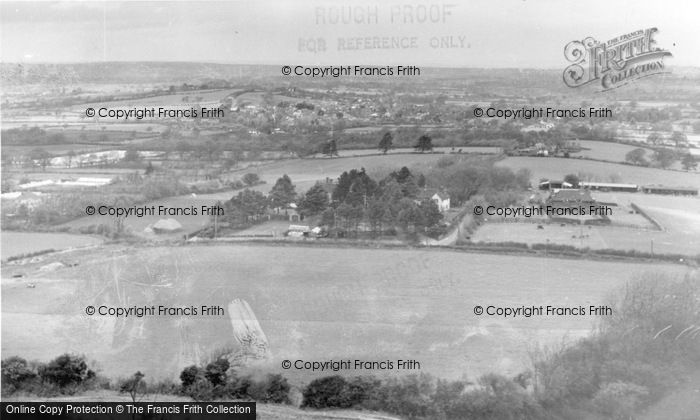 Photo of Ditchling, From The Downs c.1955