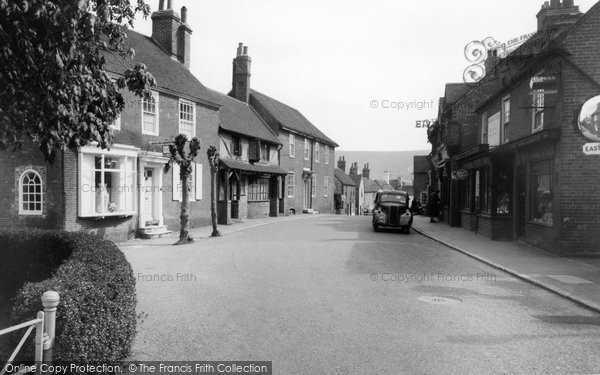 Photo of Ditchling, High Street Looking South c.1955