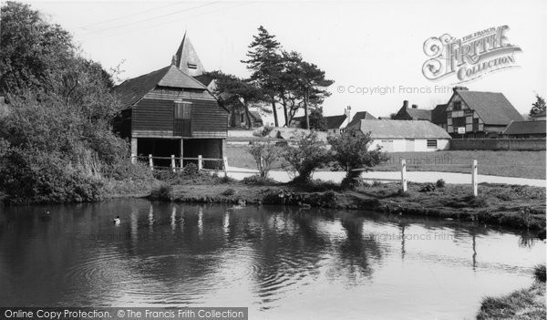 Photo of Ditchling, St Margaret's Church And Pond c.1965